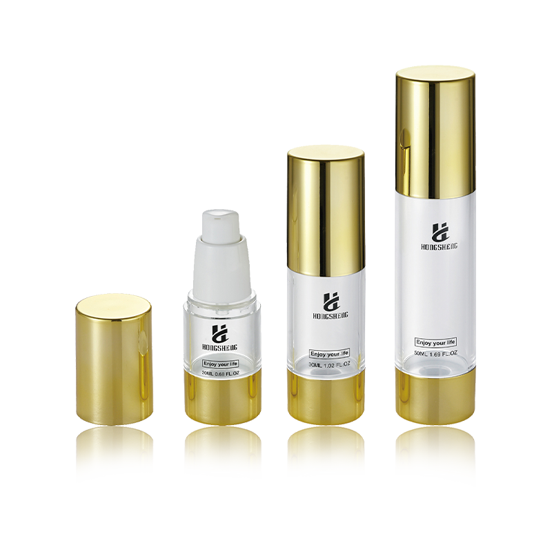 20ML 30ML 50ML Bunús sliocht fuar Airless Buidéal-HS-008C