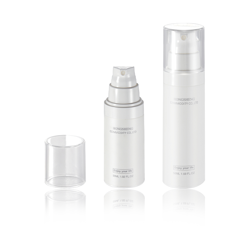 Próca Cruthúnas Sceite Buidéal Gan Aer 30ML 50ML le haghaidh Leithris HS-021B