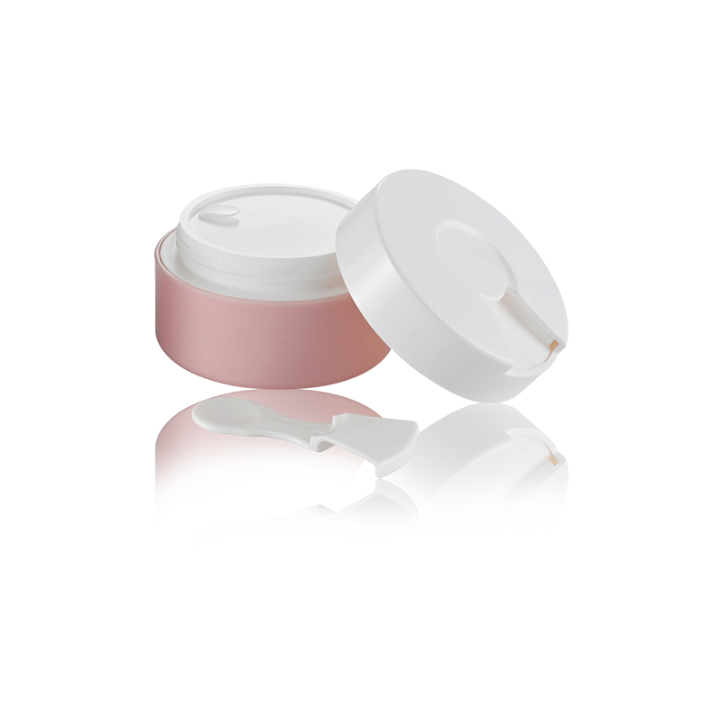 PJ-002G 50g Coimeádán Pacáistithe Balla Dúbailte Jar Uachtar Comhlacht